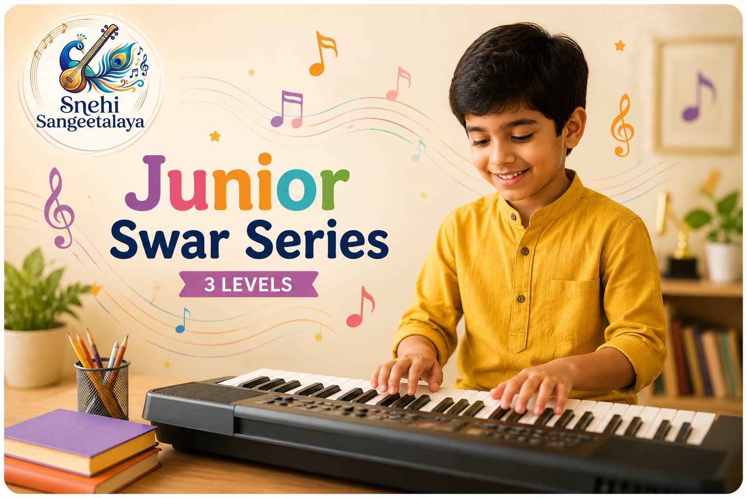 🎹 Junior Keyboard Series (Age 7–12)